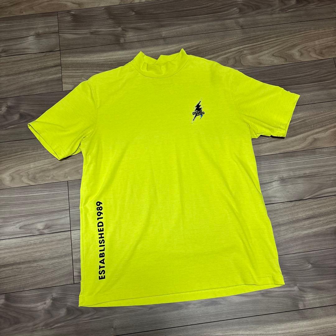 PEARLY GATES イエローシャツ モックネック XL〜2XL - メルカリ