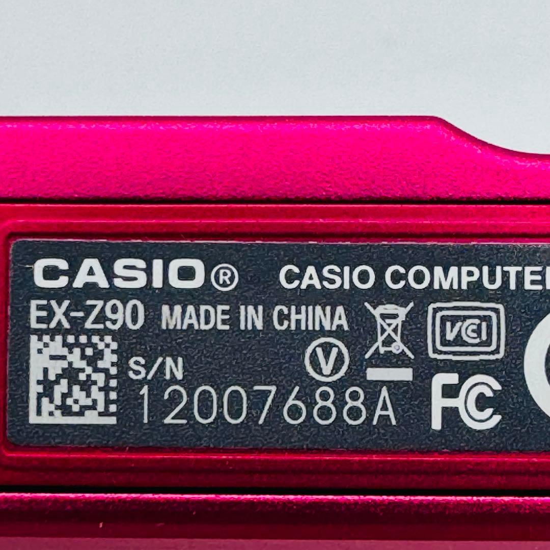 【美品】CASIO EXILIM EX-Z90 12.1MP ピンク