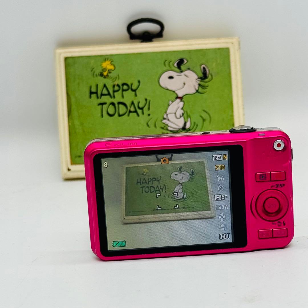 【美品】CASIO EXILIM EX-Z90 12.1MP ピンク
