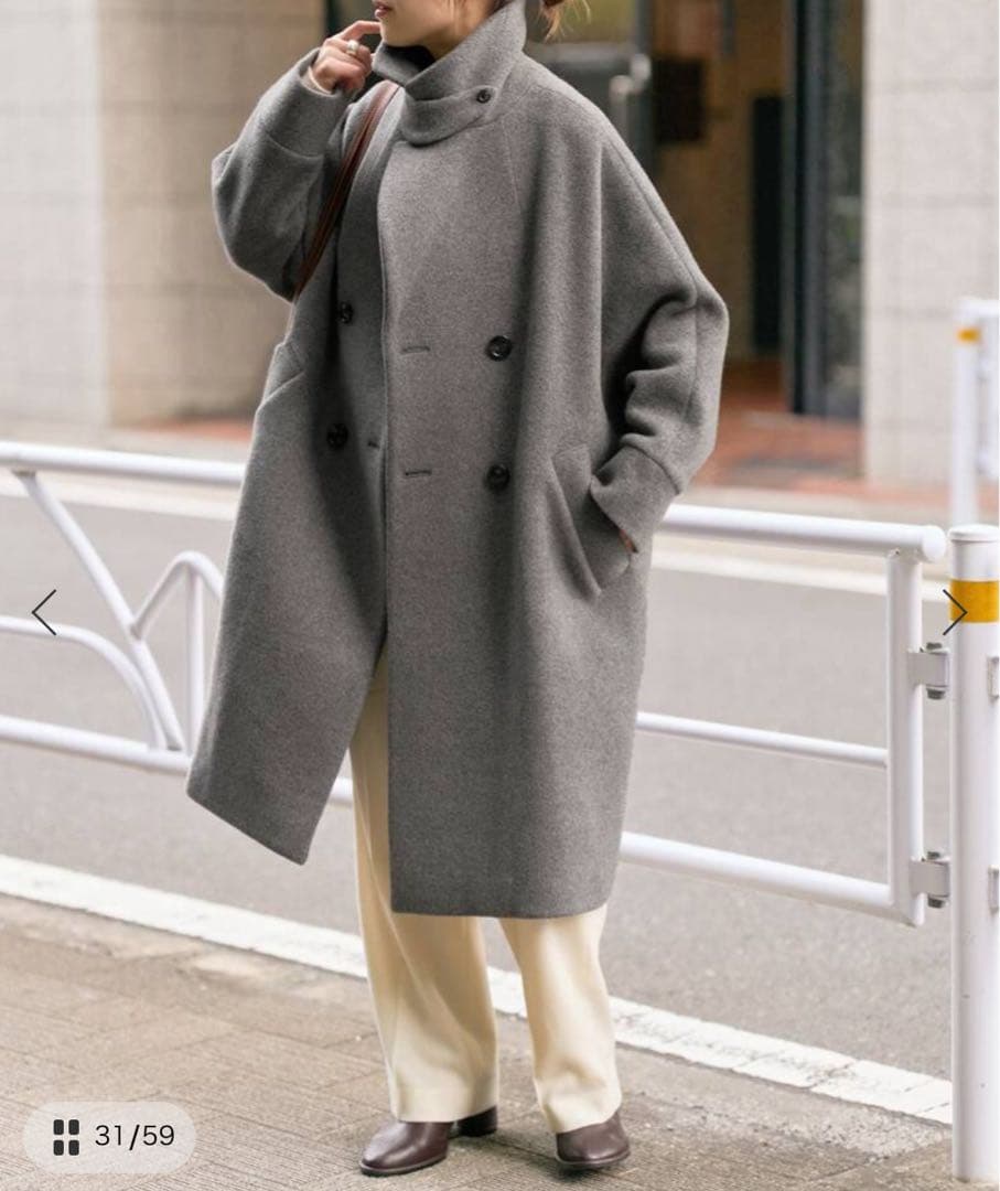 《お値下げいたしました》TICCA ティッカテントコート　グレー