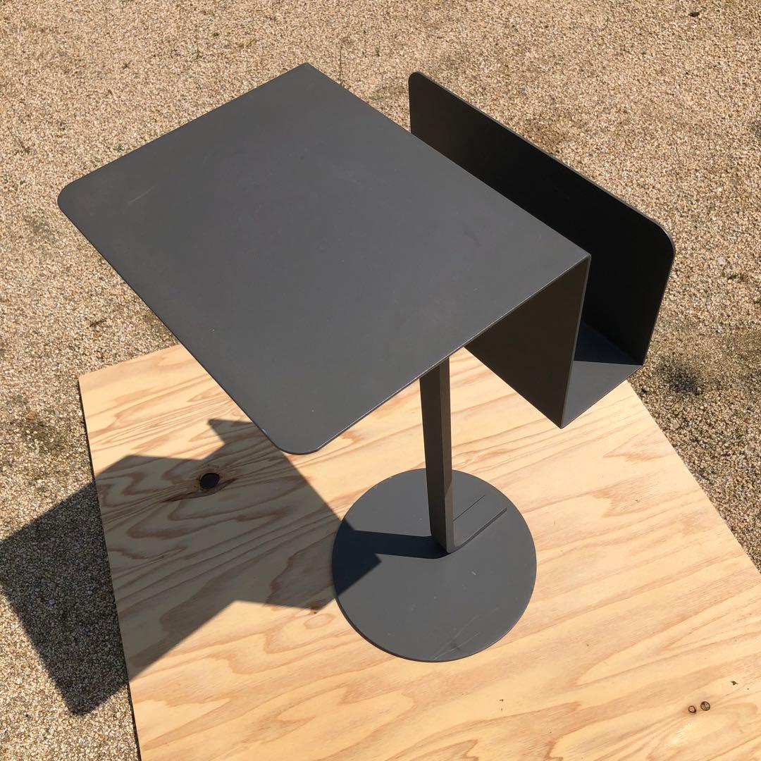 ◇廃盤◇MUJI 無印良品 idee mono サイドテーブル スチール グレー IDEE】Mono Table/モノテーブル が入荷しました【konstantin Grcic