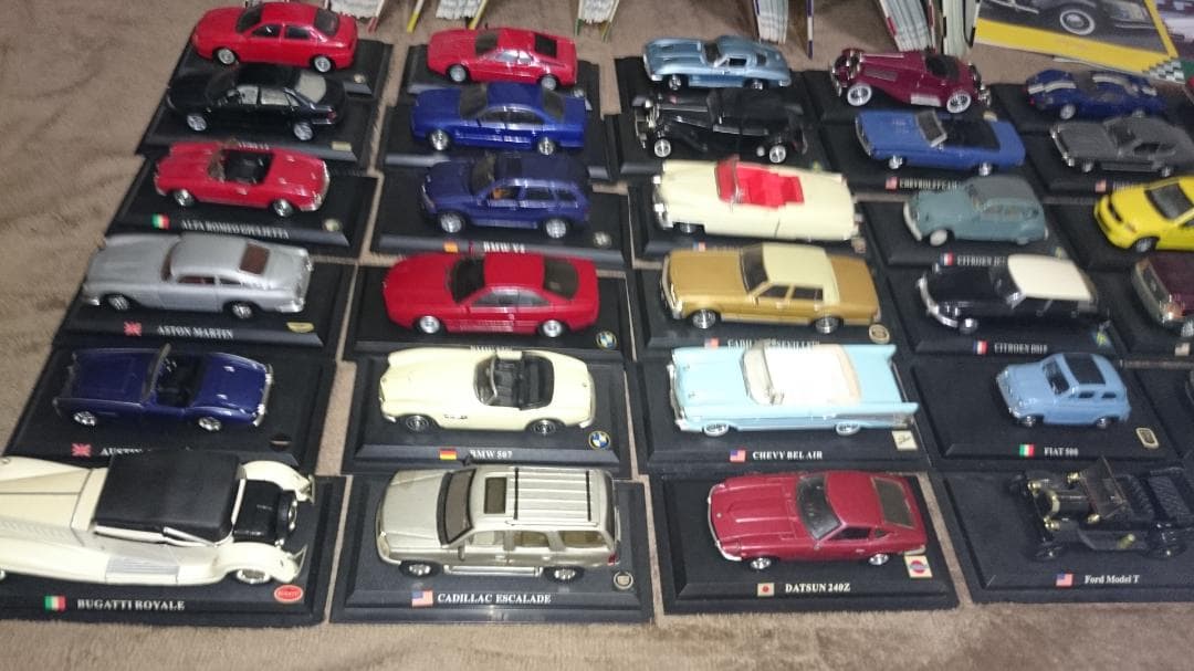 デルプラドdelprado 1/43シリーズ 85台＋ルパン三世＋決定版アルバム