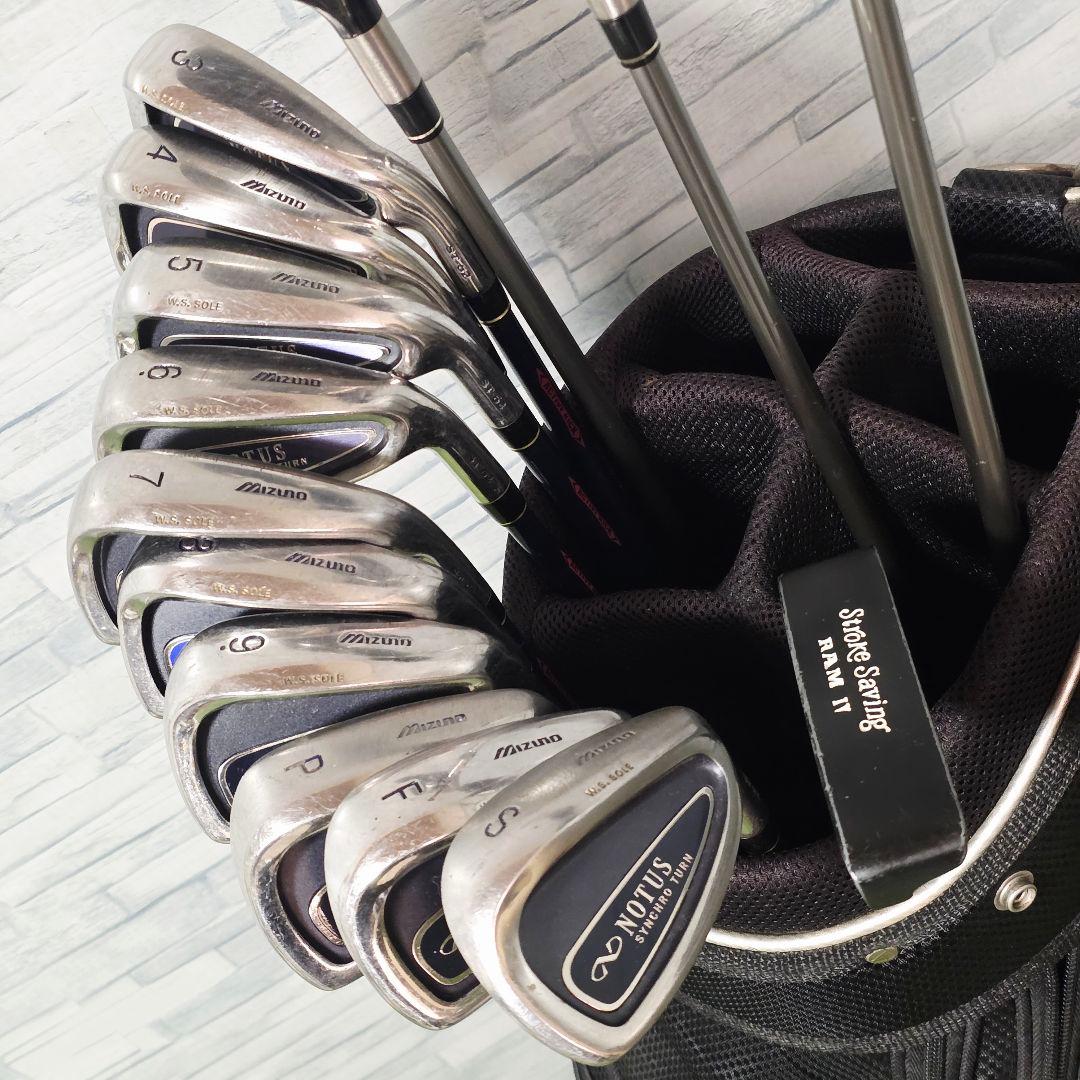 ゴルフクラブ メンズ セット テーラーメイド ミズノ 豪華14本 フル