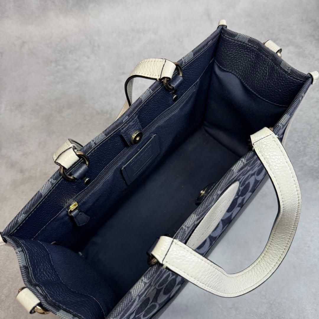 美品 コーチ デンプシートートバッグ C2826 ショルダーバッグ 2way