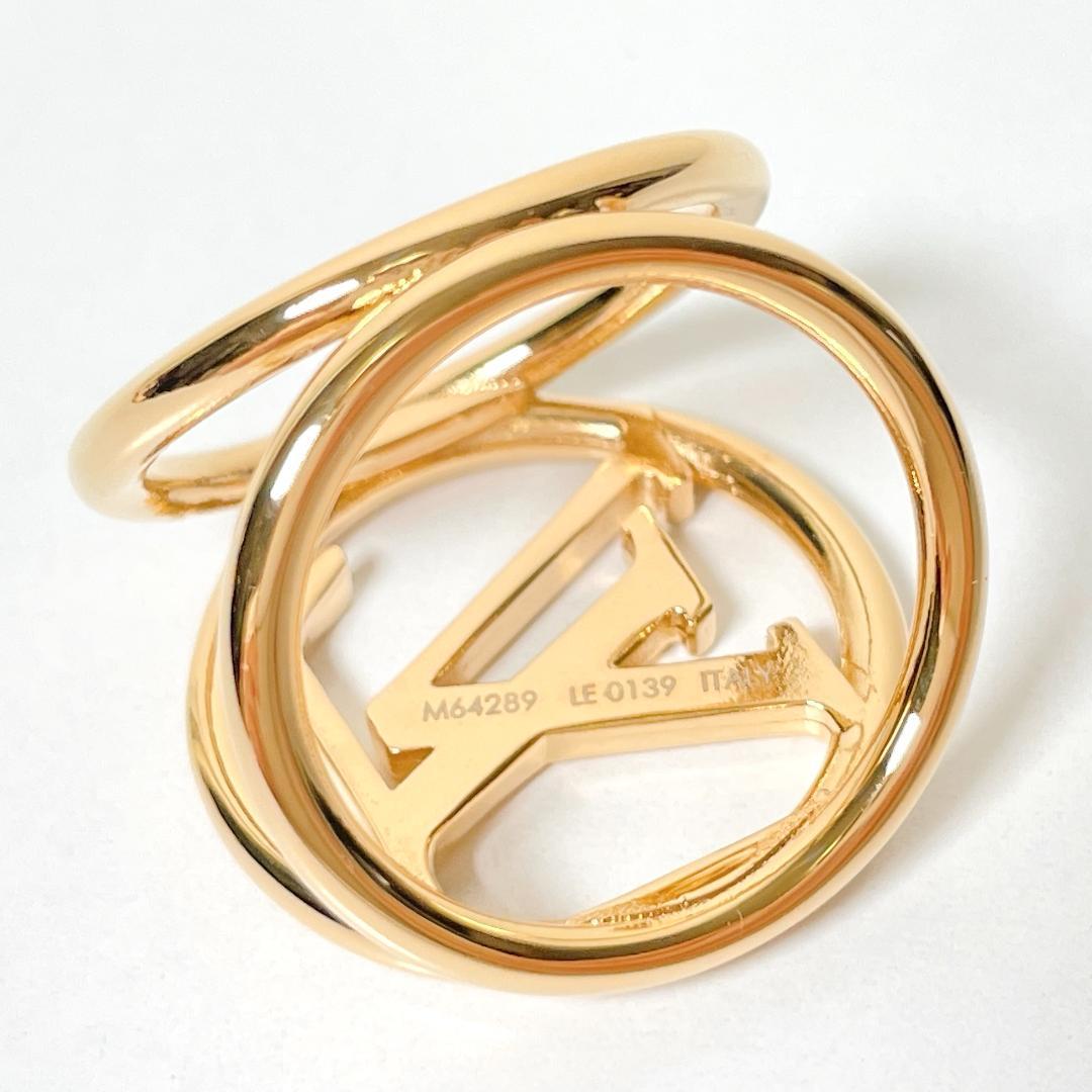 エレガントな輝きを添えて❤️LOUIS VUITTON スカーフリング LV - メルカリ