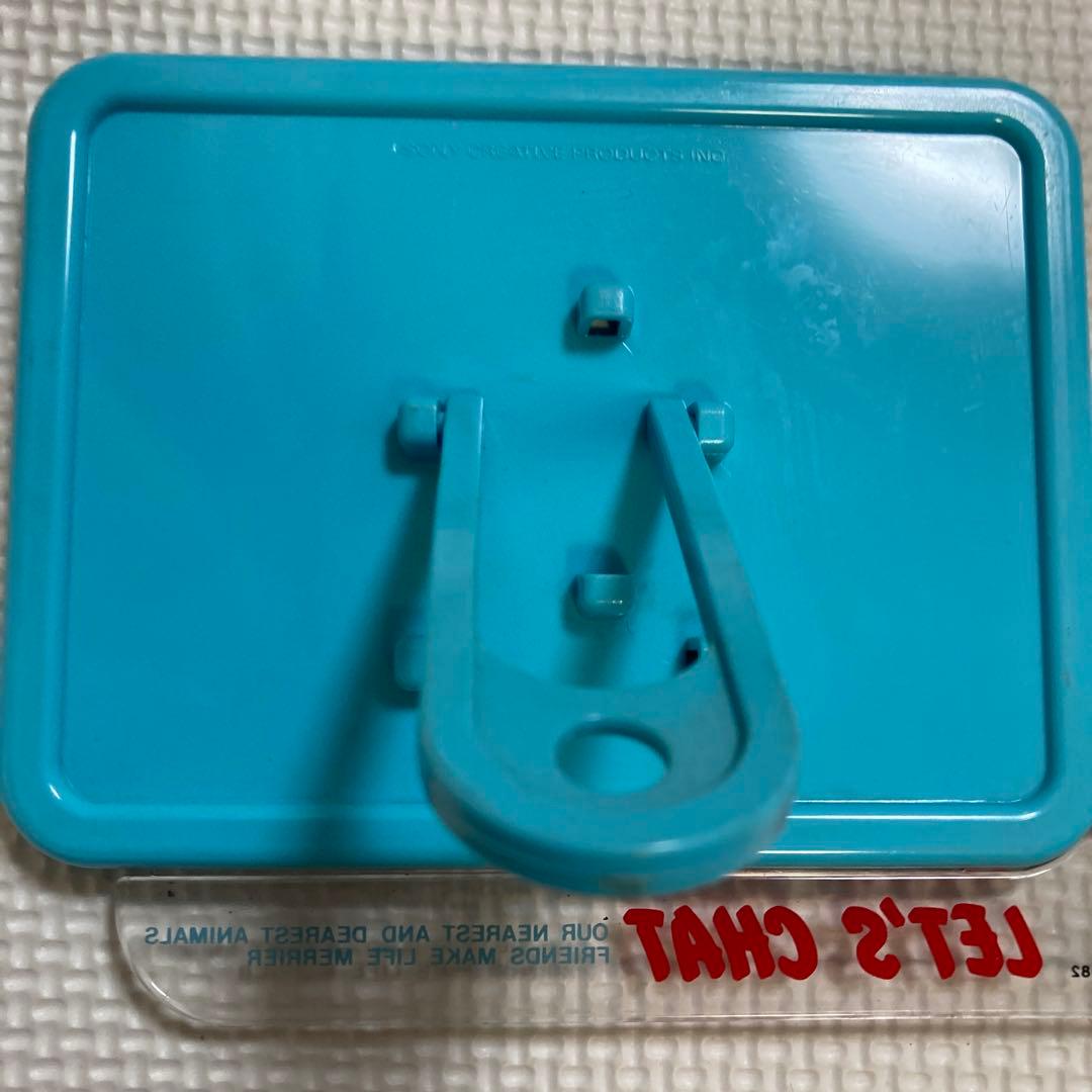 未使用1982年レッツチャット写真立て ベンジャミン日本製 let's chat