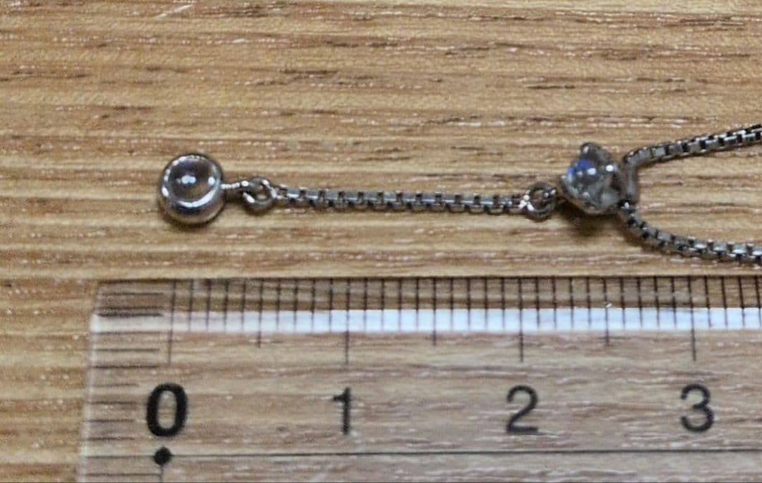 最終！Pt850 プラチナブレスレット 4℃ ブルームーン - メルカリ