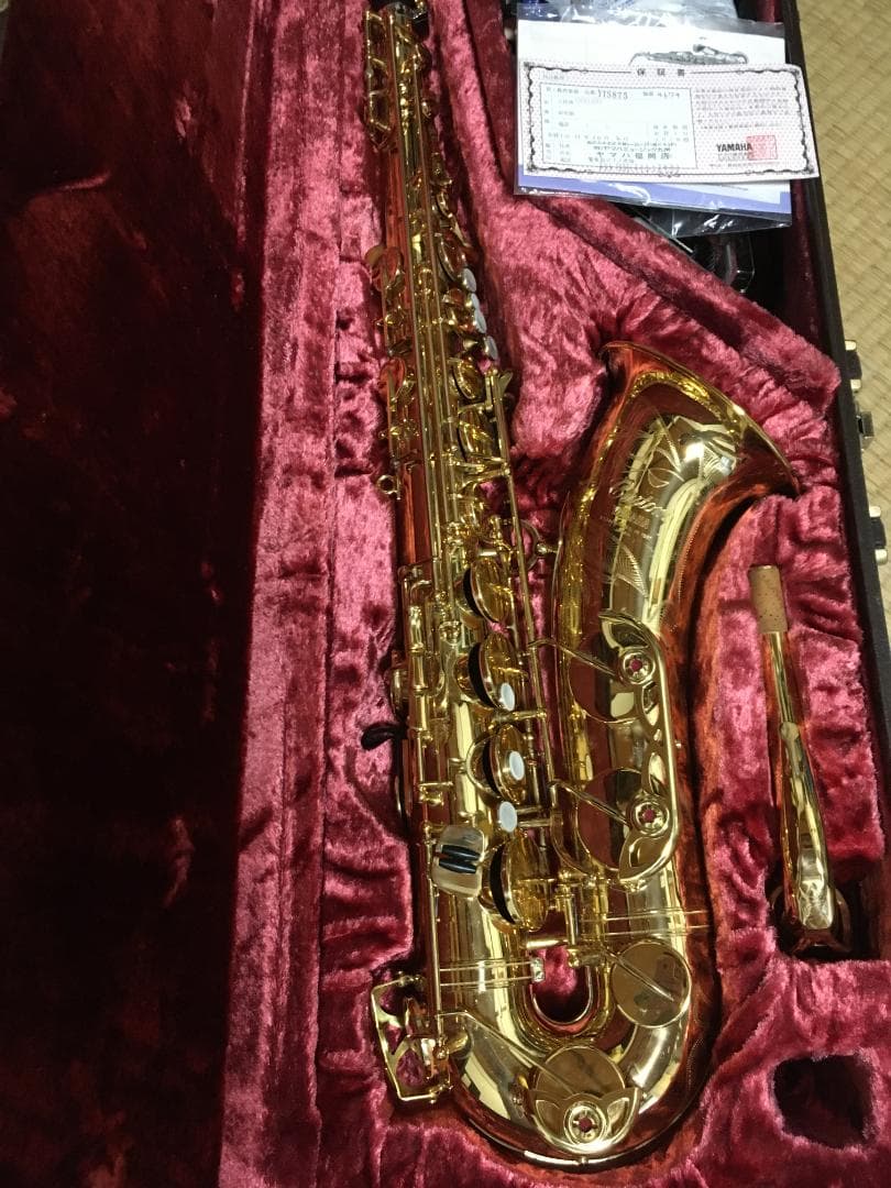 YAMAHAyts875 テナー、 ケース、otto linkマウスピース YAMAHAyts875 テナー、 ケース、otto linkマウスピース Otto Link