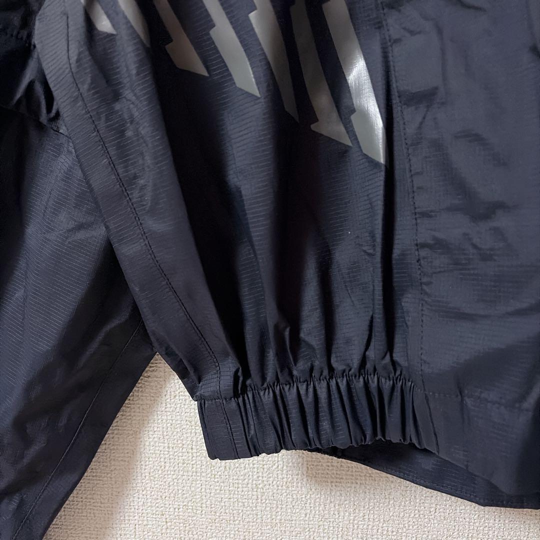 VARIVAS 】バリバス ドライアーマー フード付きレインウェア 釣具 黒M