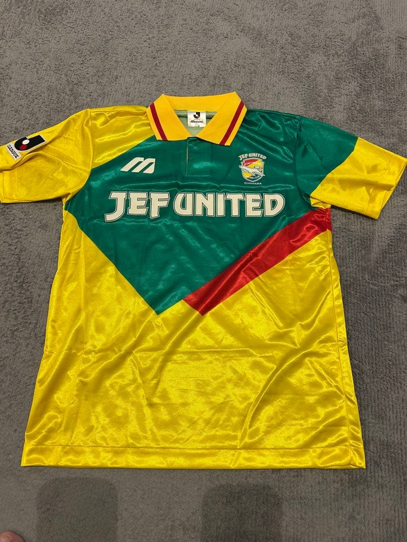 ジェフユナイテッド Mizuno サッカー 98-6 初期O レア ユニフォーム