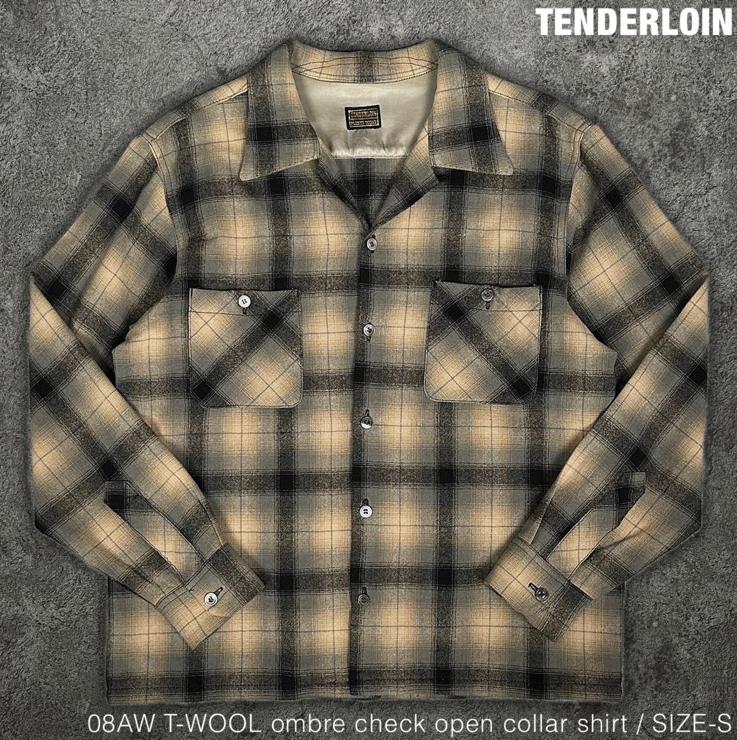 キムタク着 TENDERLOIN 08AWオンブレチェックシャツ テンダーロイン