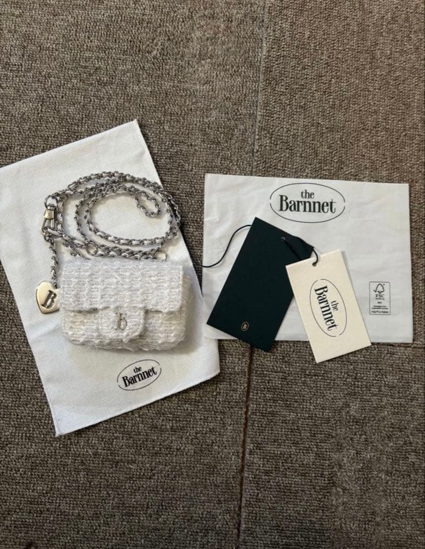 thebarnnet tweed chain belt mini bag - メルカリ