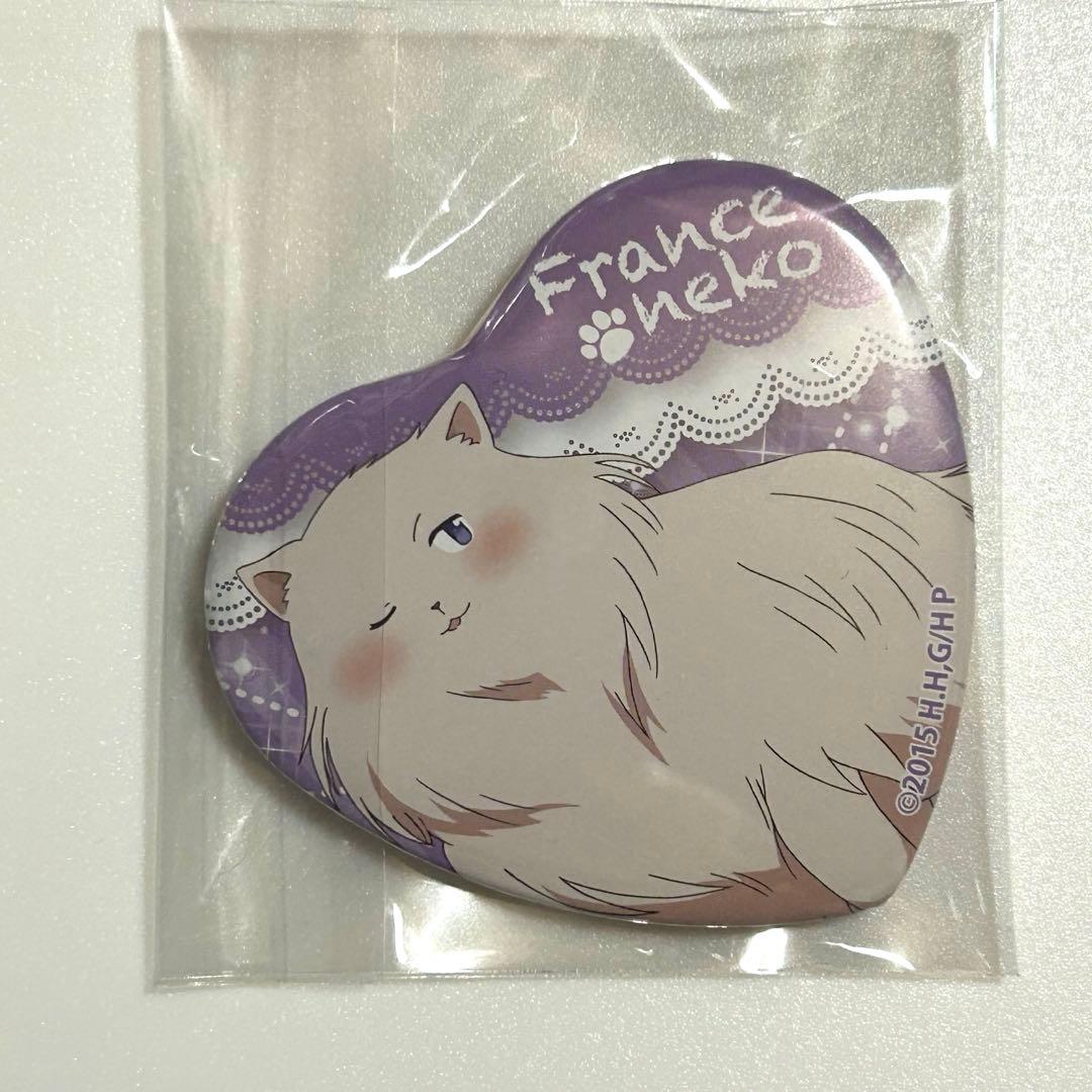 ヘタリア ねこたりあ カフェ 缶バッジ フランス - メルカリ