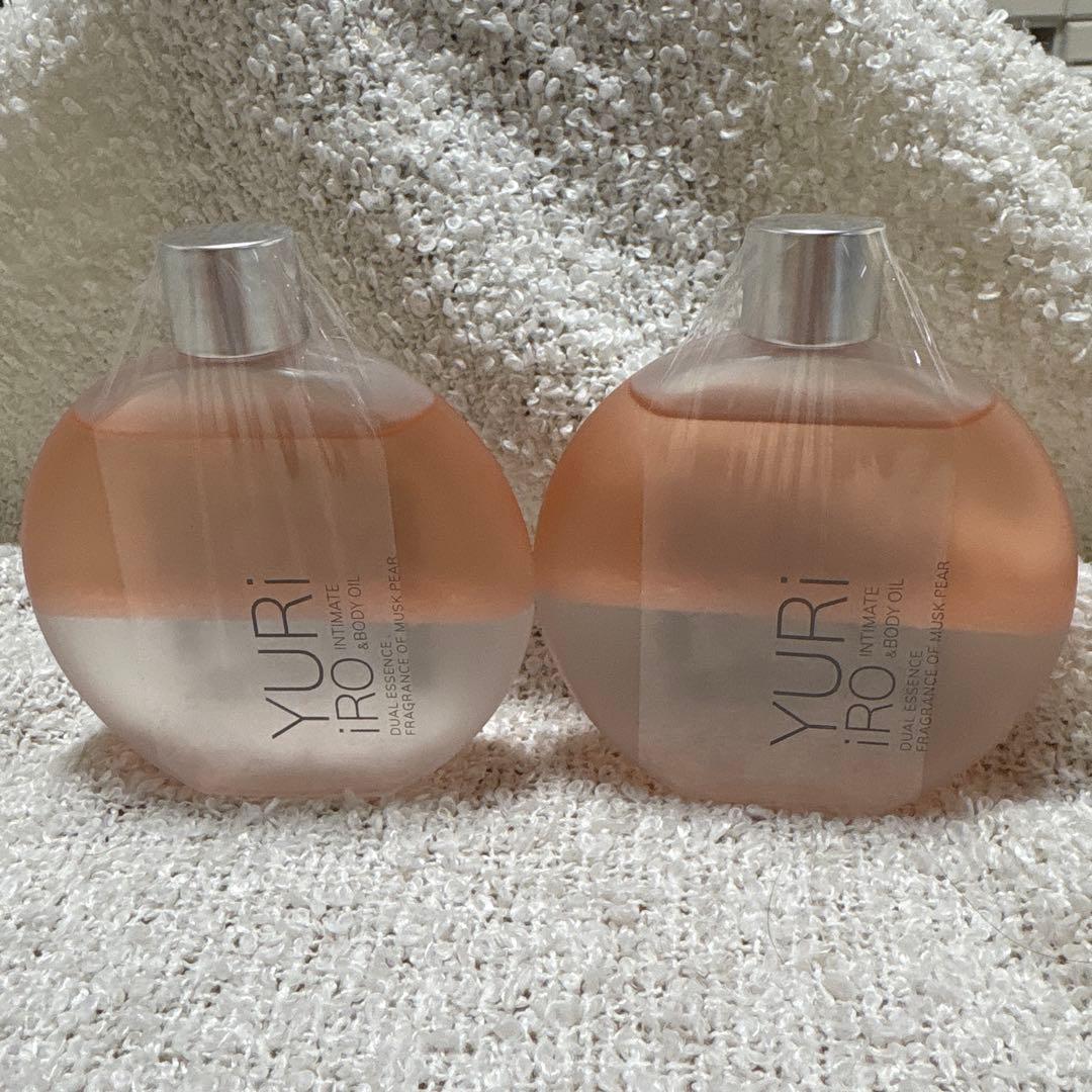 ユリイロYURiiROボディOIL 2本セット　ムスクペア YURiiRO ユリイロ ボディオイル ムスクペアー＆ホリデーブーケ 2本