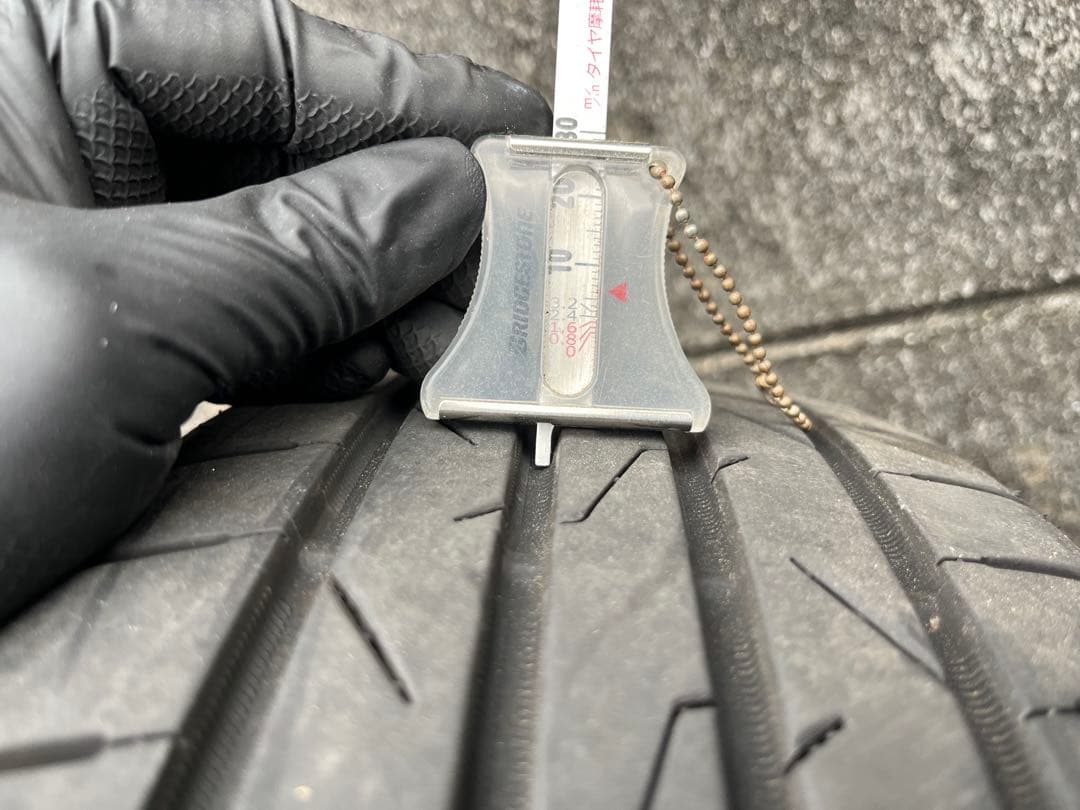 15インチ ホイール 6.5j オフセット38 PCD100 TE37風 バリ溝