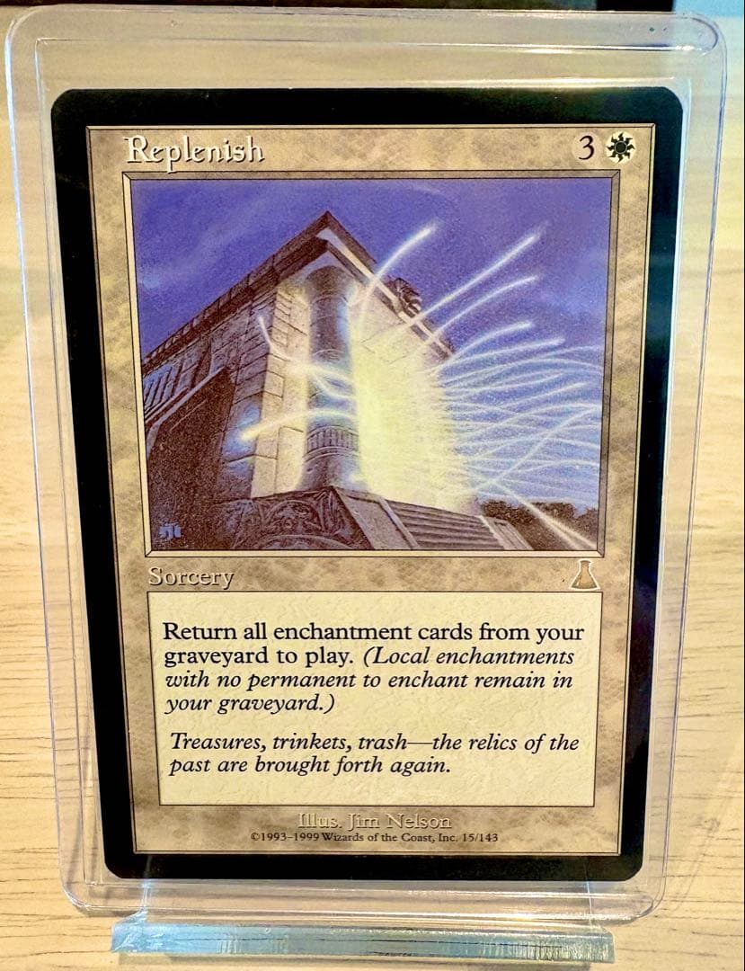 補充 補充/Replenish mtg 英語版 1枚 ウルザズ・デスティニー ウルザズ
