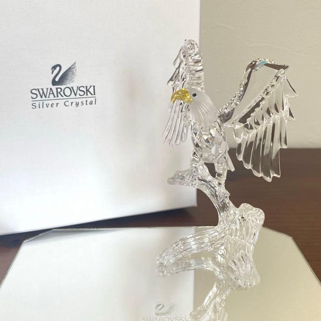 SWAROVSKI スワロフスキー クリスタル ハクトウワシ 置物 Yahoo!オークション - 美品 スワロフスキー SWAROVSKI ハクトウワシ