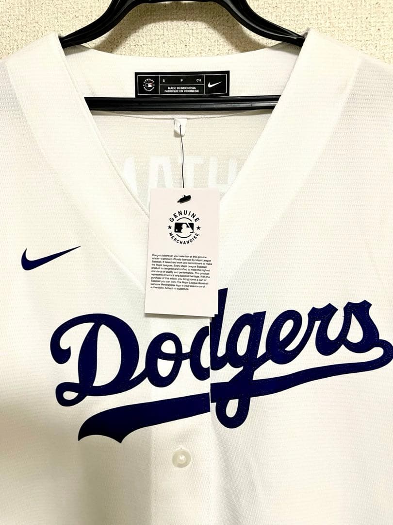 Nike Dodgers ユニフォーム Sサイズ ホワイト OHTANI 17