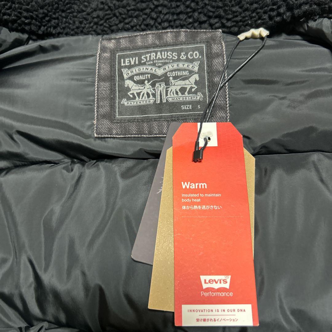 noberu 様専用 Levi's リーバイス デニム ダウンジャケット - メルカリ