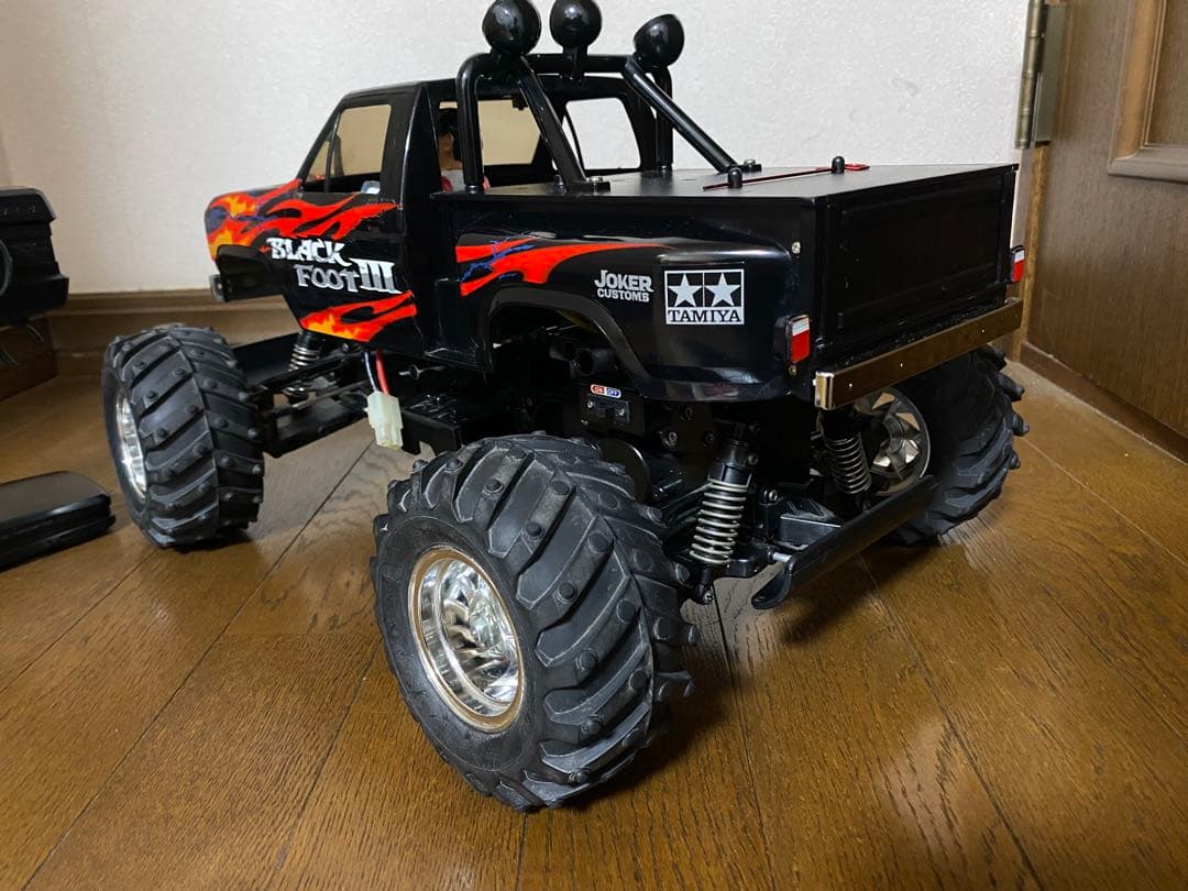 タミヤ　ブラックフットⅢ ファインスペック 2.4G メカ付　モンスタートラック
