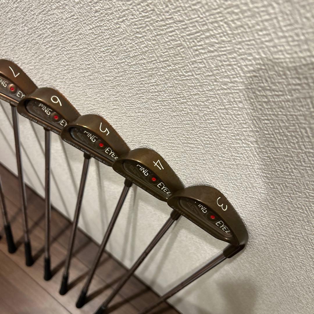 希少　PING EYE2 ベリリウム　3-9.Sw 8本　B.C ZZ.LITE