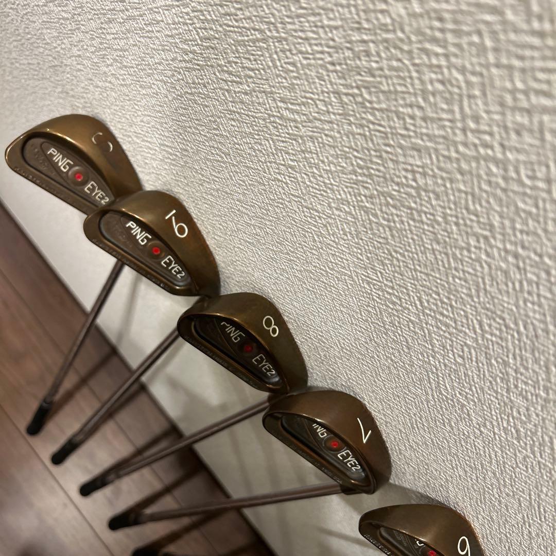 希少　PING EYE2 ベリリウム　3-9.Sw 8本　B.C ZZ.LITE