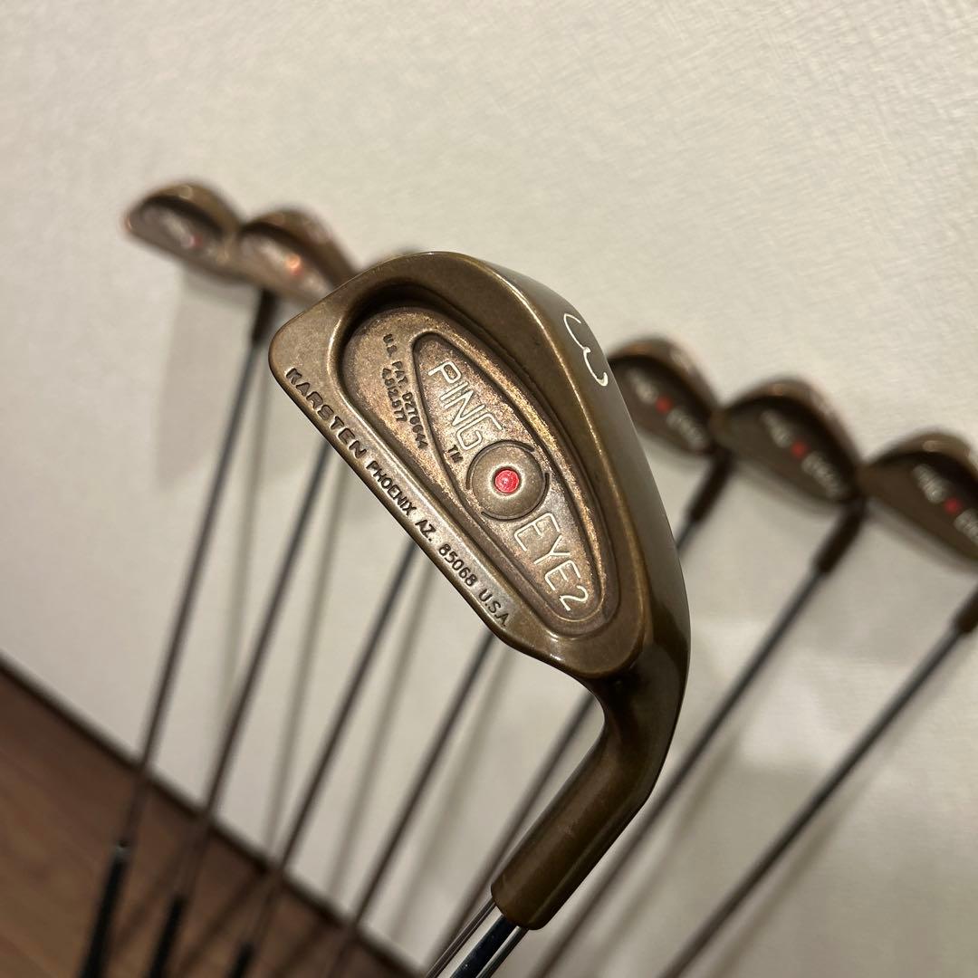 希少　PING EYE2 ベリリウム　3-9.Sw 8本　B.C ZZ.LITE