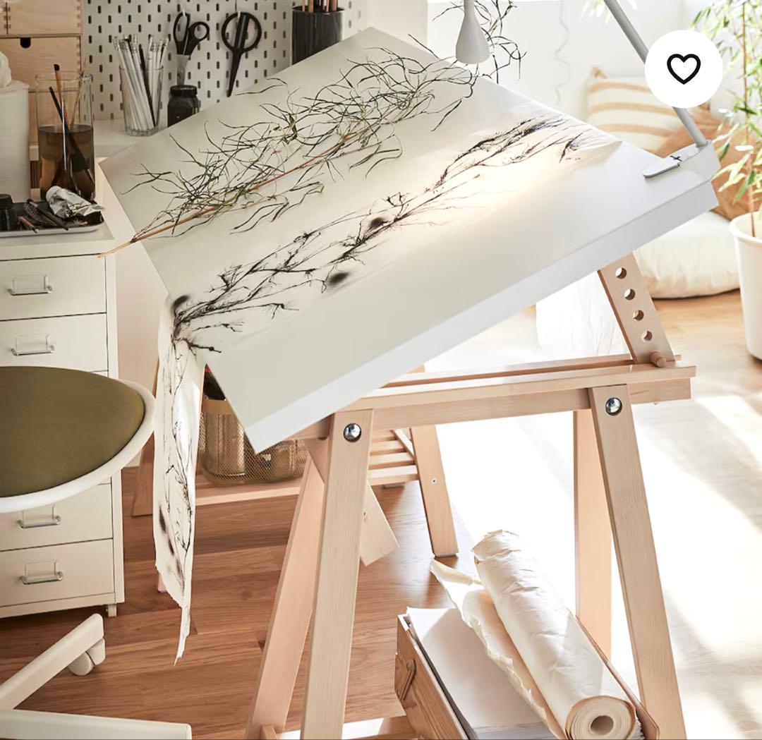 IKEA テーブル脚 2台 馬脚 ソーホース - メルカリ