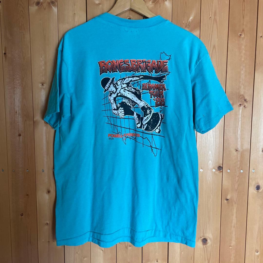 当時物 パウエル ペラルタ ボーンズブリゲード サマーツアー'88 T
