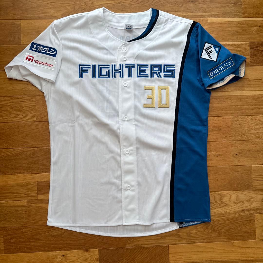 日本ハムファイターズ 郡司裕也 グリッターワッペンスポンサー完全