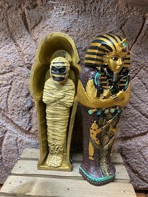 KING TAT ツタンカーメン王 棺 棺桶 コフィン 小物入れ 古代エジプト