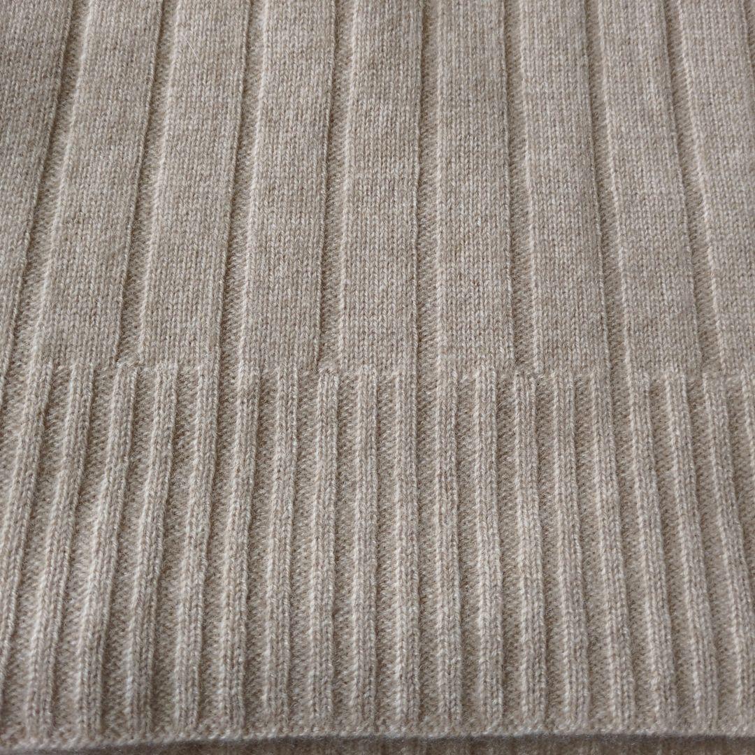 ラルフローレン】ソリッドニットカシミヤひざ掛け - メルカリ