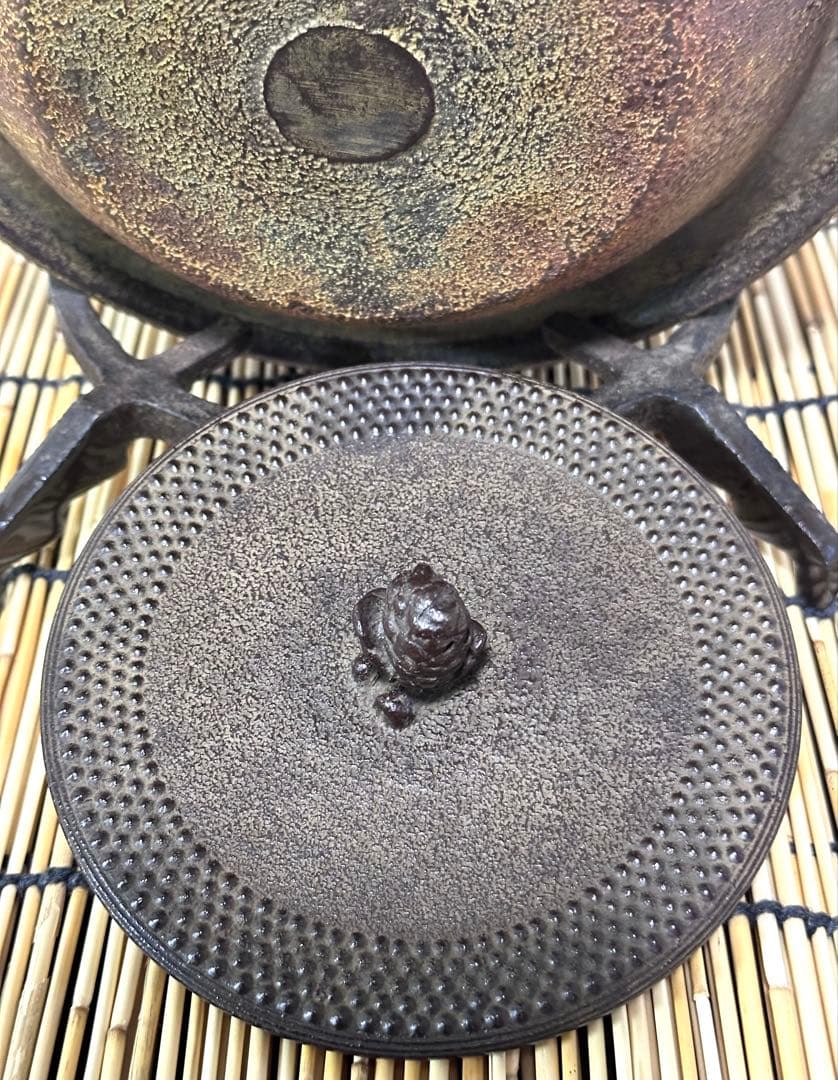 未使用品 鈴木主膳堂 十三代鈴木 忠兵衛作 15型 アラレ 親方様