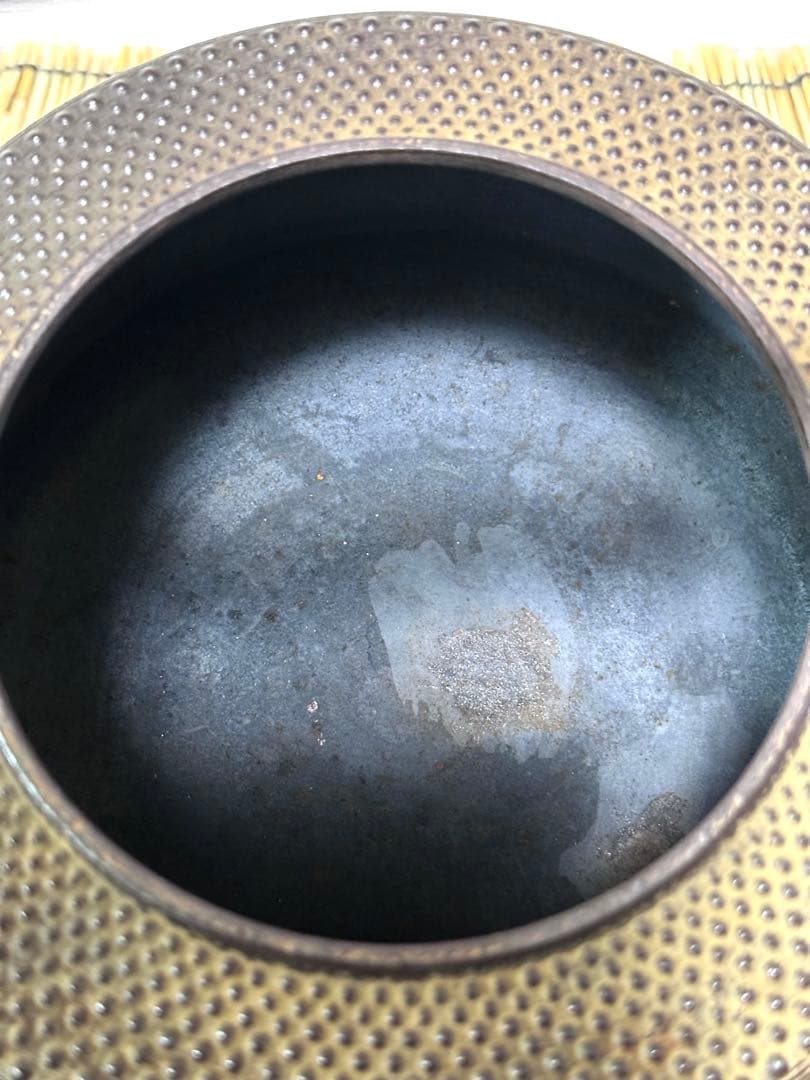 未使用品 鈴木主膳堂 十三代鈴木 忠兵衛作 15型 アラレ 親方様