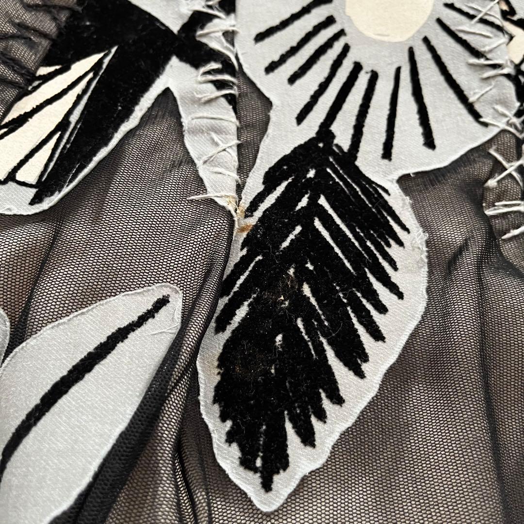 よよ様専用 ミナペルホネン CAMELLIA 花柄 フロッキープリント スカート