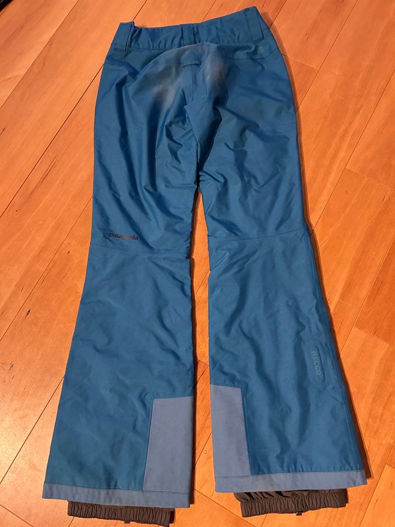 値下げしました】patagonia スノーボードパンツ 青 women's - メルカリ