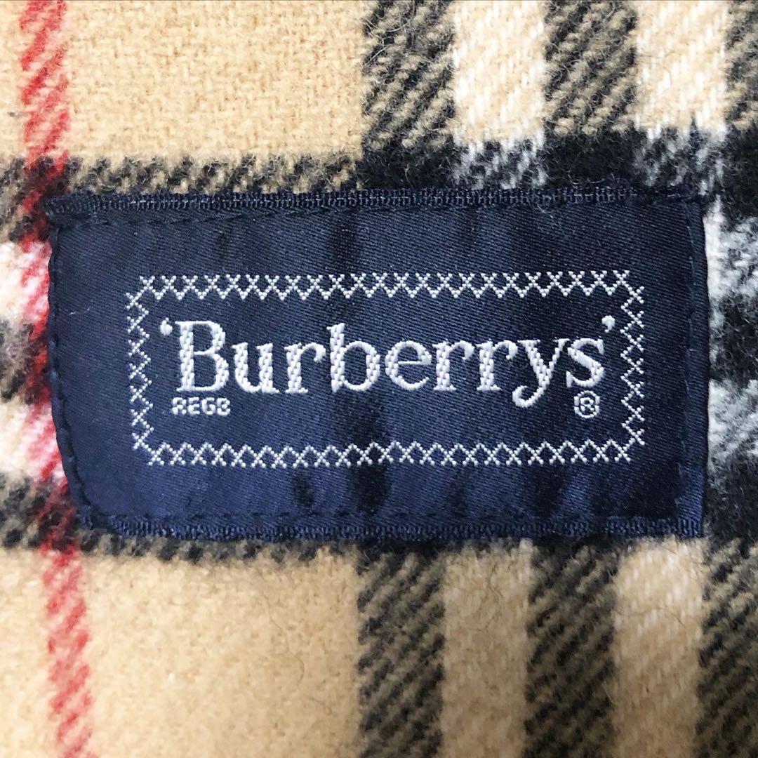 大人気❗️日本製 Burberrys バーバリー ひざ掛け ストール - メルカリ