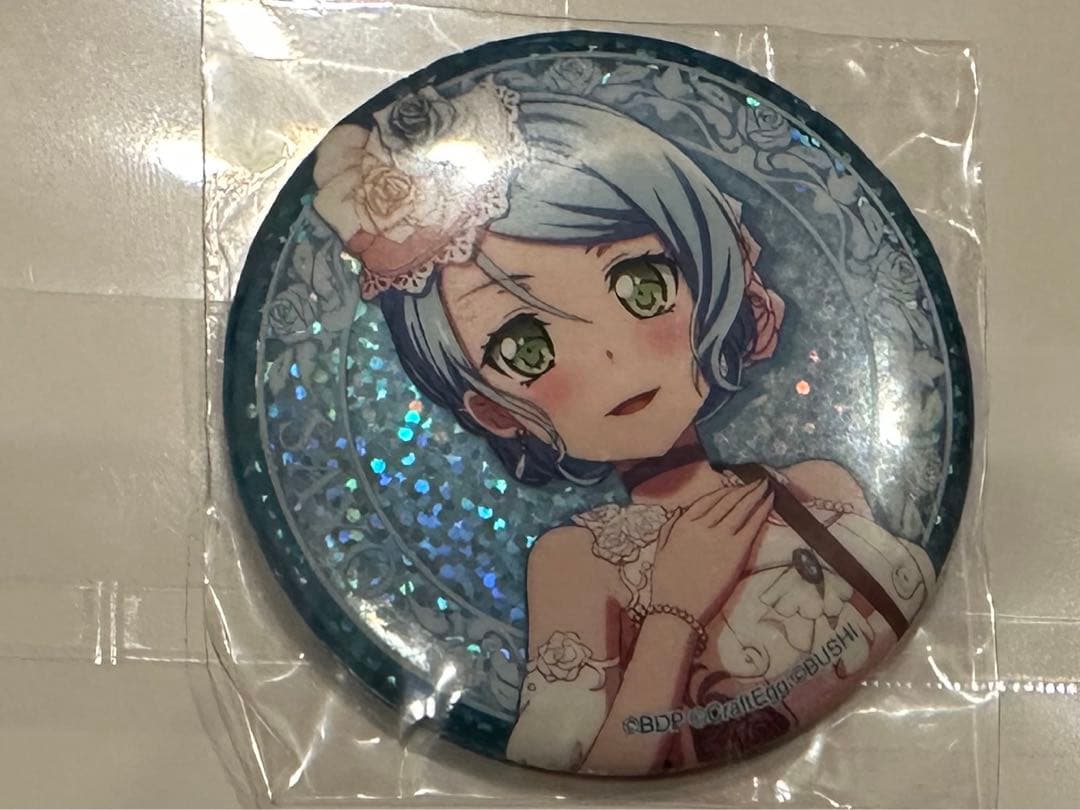バンドリ 今井リサ Roselia 富士急タオル ホログラム缶バッジ 湊友希那