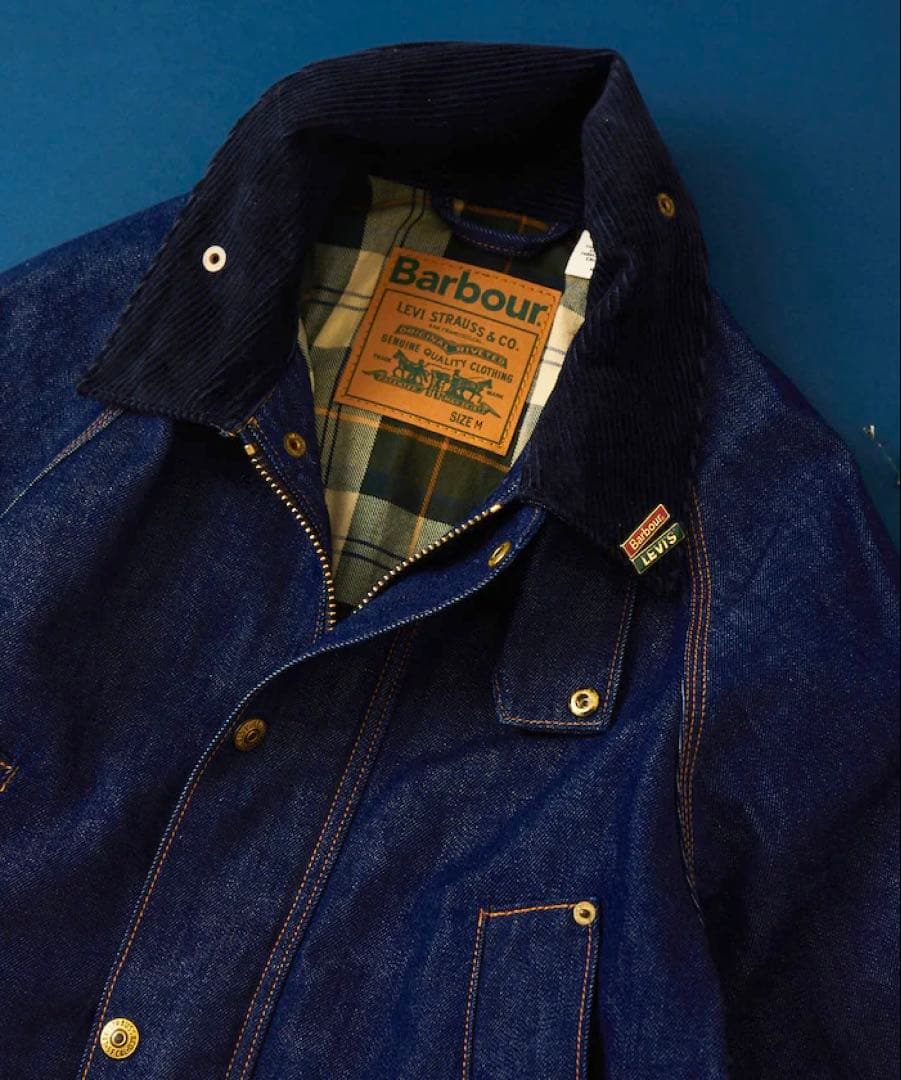 Levi's × Barbour OS Bedale Denim Jacket - メルカリ