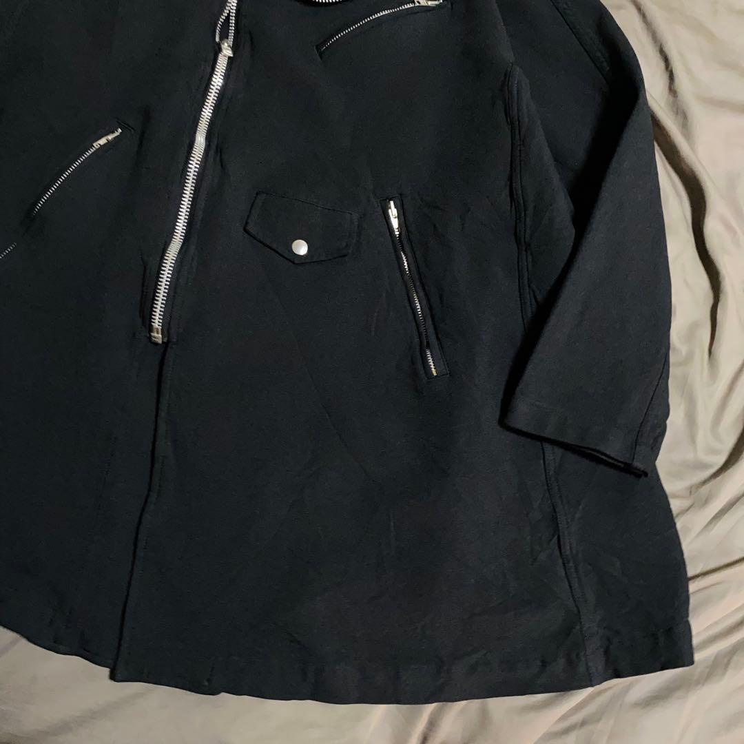 コムデギャルソンオムプリュス AD2012 ポリ縮 ロングライダース コート