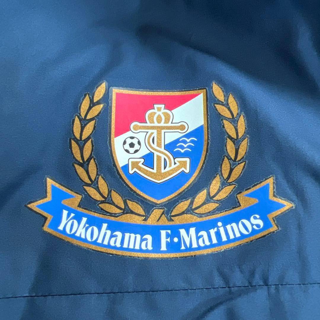 adidas ベンチコート 150センチ ネイビー横浜マリノス - メルカリ