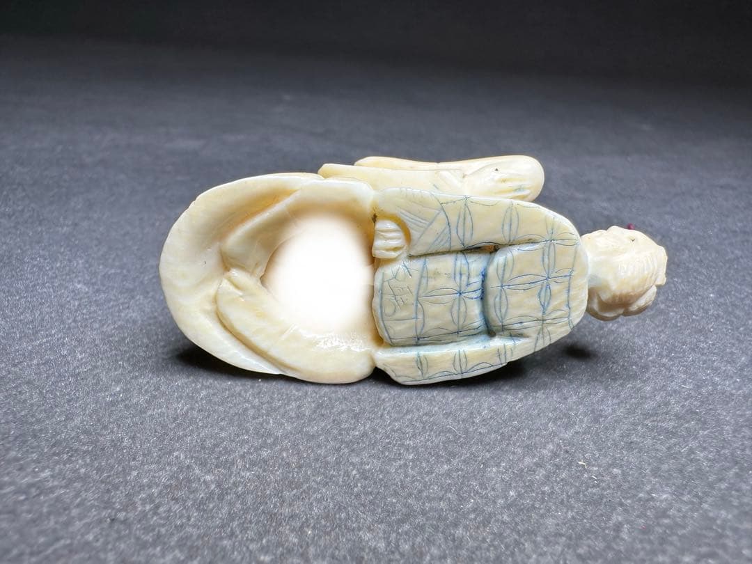 極上 浮世絵春画 根付 印籠 天然素材 アンティーク 骨董 飾り物 古美術品