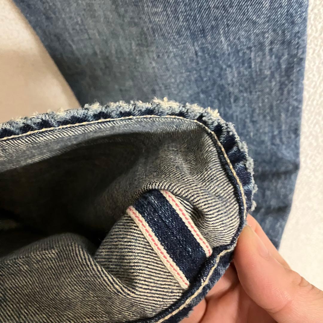 MINEDENIM ダメージ加工デニム - パンツ新しい
