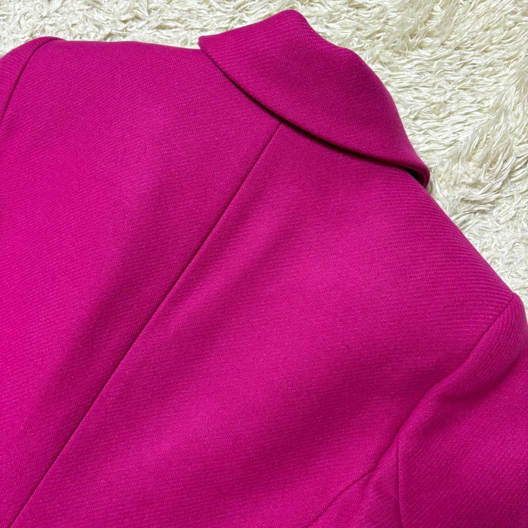 Nail様専用 極美品ZARA MANTECO フクシア ロングウールコート - メルカリ