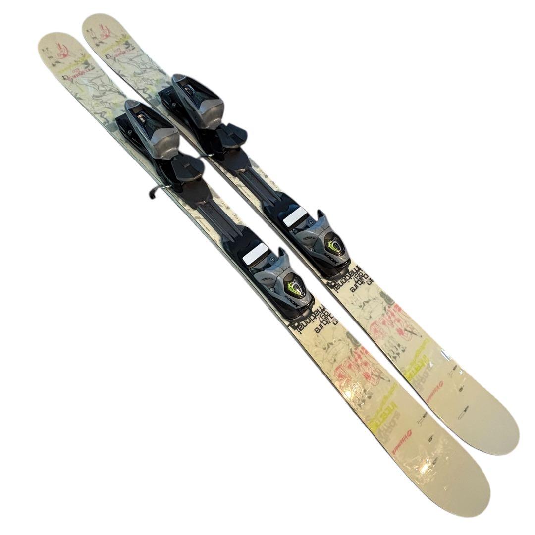 ショートスキー ミッドスキー キスマーク ツインチップ 工具不要