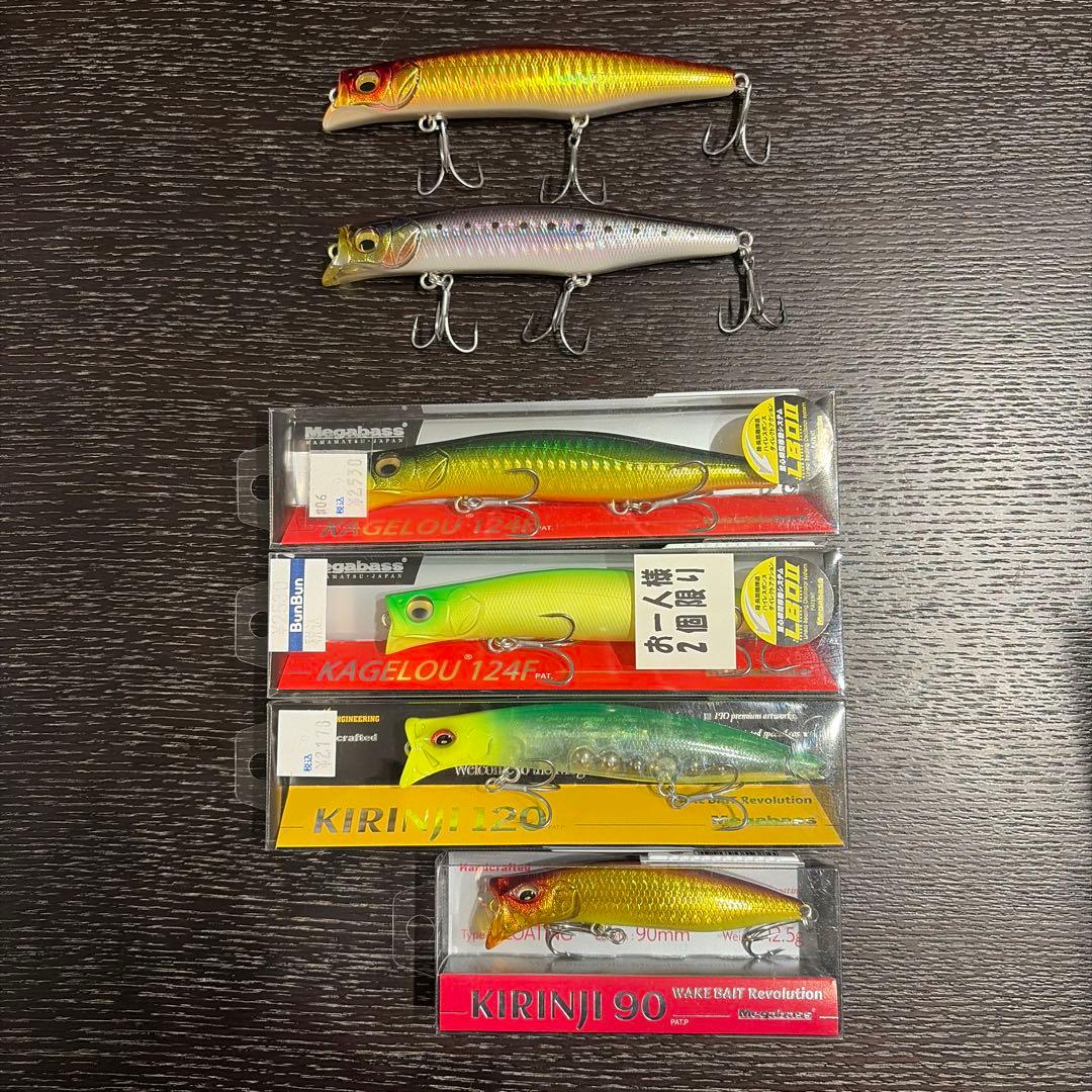 メガバス カゲロウMD 125F カゲロウ124F キリンジ 90 120 - メルカリ