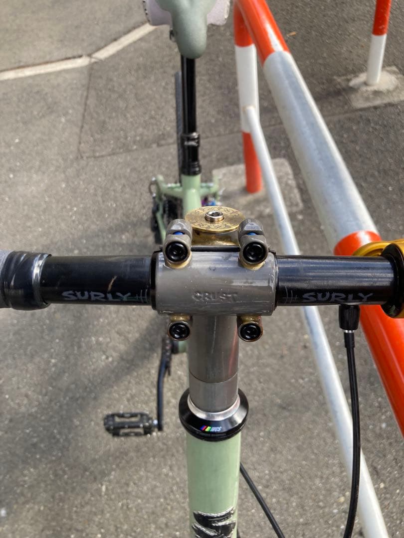 引取限定 SURLY ゴーストグラップラー モロコバーもつけます