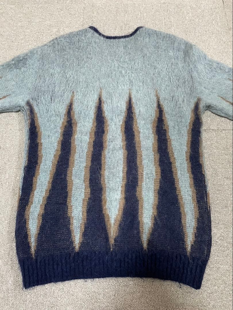 Needles】モヘアカーディガン フレイム柄 Sサイズ 最新