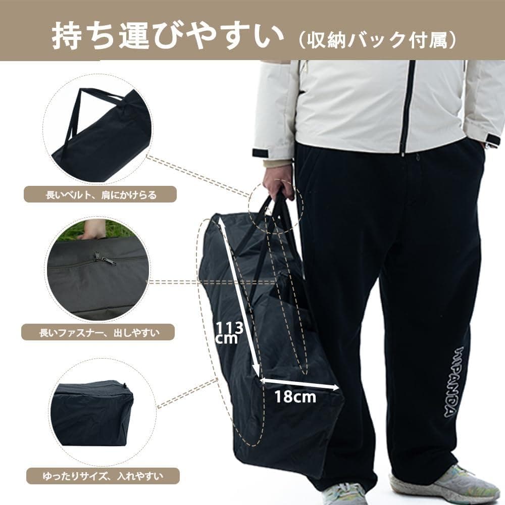 [S114-150] タープテント 2.5m×2.5m 収納バック付き 新品