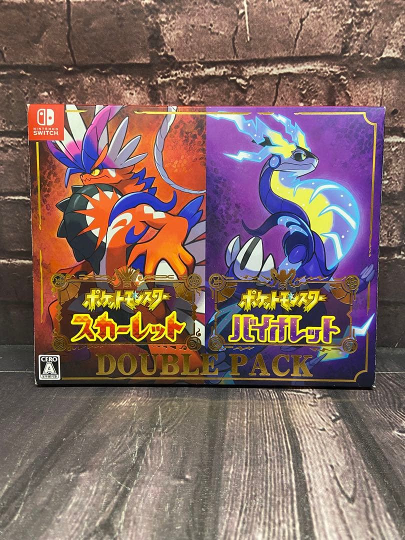 ポケモン switch スカーレット バイオレット ダブルパック - メルカリ